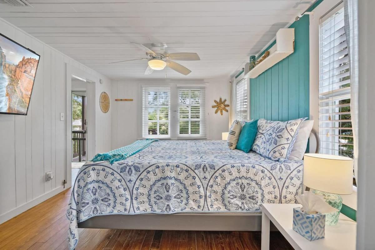 Marvelous Mermaid Bungalow, Dog-Friendly Upstairs Apt In Prime Vilano Beach St. Augustine Zewnętrze zdjęcie