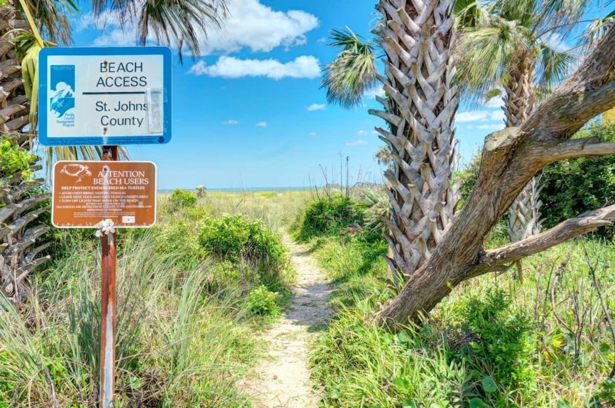 Marvelous Mermaid Bungalow, Dog-Friendly Upstairs Apt In Prime Vilano Beach St. Augustine Zewnętrze zdjęcie