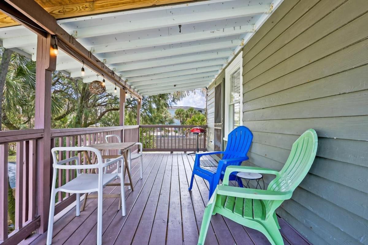 Marvelous Mermaid Bungalow, Dog-Friendly Upstairs Apt In Prime Vilano Beach St. Augustine Zewnętrze zdjęcie