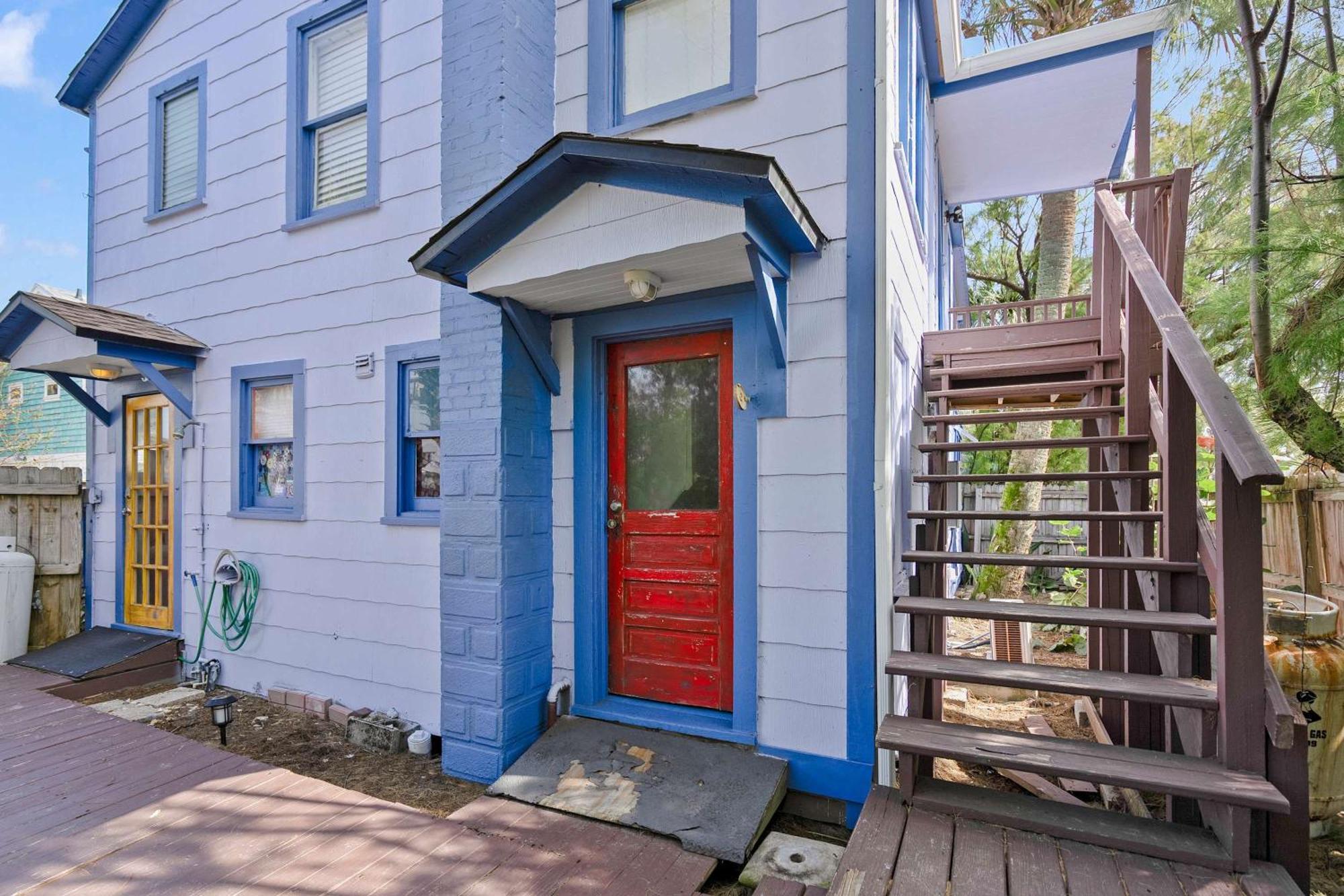 Marvelous Mermaid Bungalow, Dog-Friendly Upstairs Apt In Prime Vilano Beach St. Augustine Zewnętrze zdjęcie